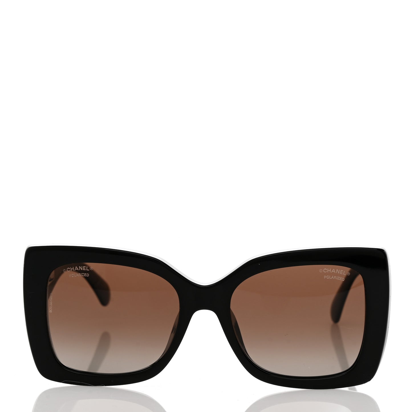Square Polarized CC Sunglasses 5494-A Black