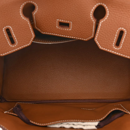 Hermes Togo Birkin 30 Gold 10 of 13