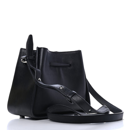 3.1 Phillip Lim Smooth Calfskin Mini Soleil Bucket Bag Black 2 of 5