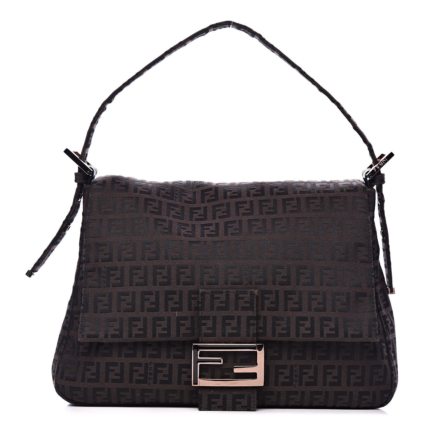 Fendi Zucchino Forever Mama Baguette Tobacco 1 of 9