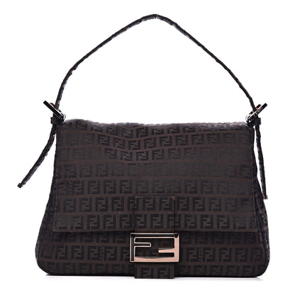Fendi Zucchino Forever Mama Baguette Tobacco 1 of 9