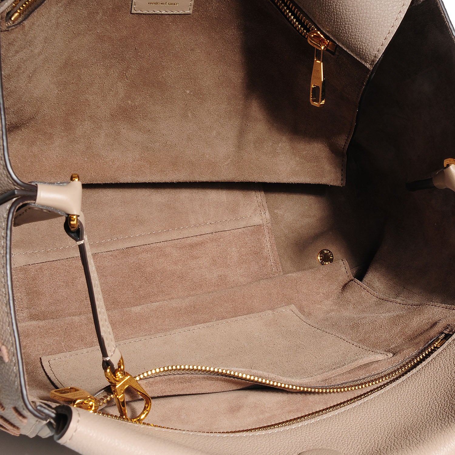 Louis Vuitton Veau Cachemire Tote W PM Galet 6 of 8
