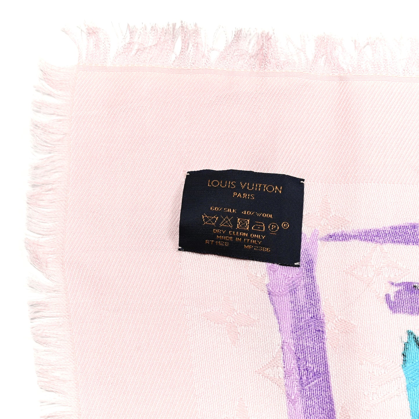 Silk Splash Square Scarf Multicolor