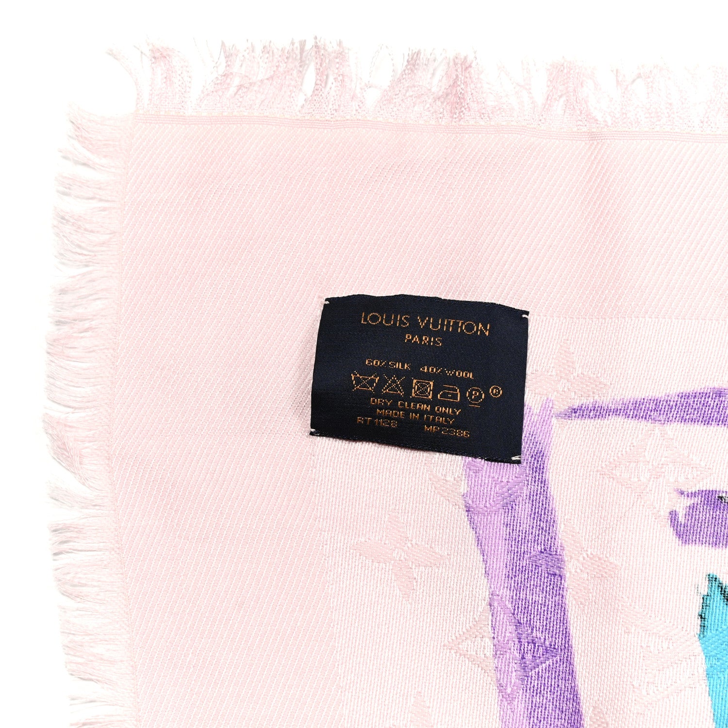 Louis Vuitton Silk Splash Square Scarf Multicolor 3 of 3