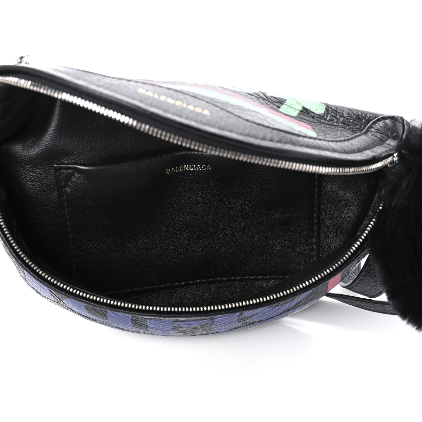 Agneau Arena Car Tag XXS Souvenir Belt Bag Black TBC