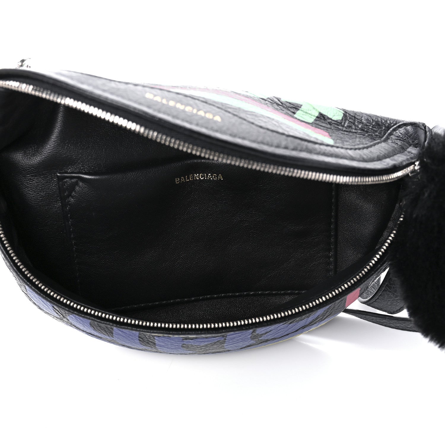 Balenciaga Agneau Arena Car Tag XXS Souvenir Belt Bag Black TBC 5 of 9