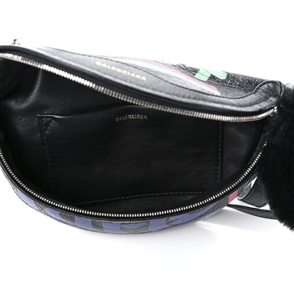 Balenciaga Agneau Arena Car Tag XXS Souvenir Belt Bag Black TBC 5 of 9
