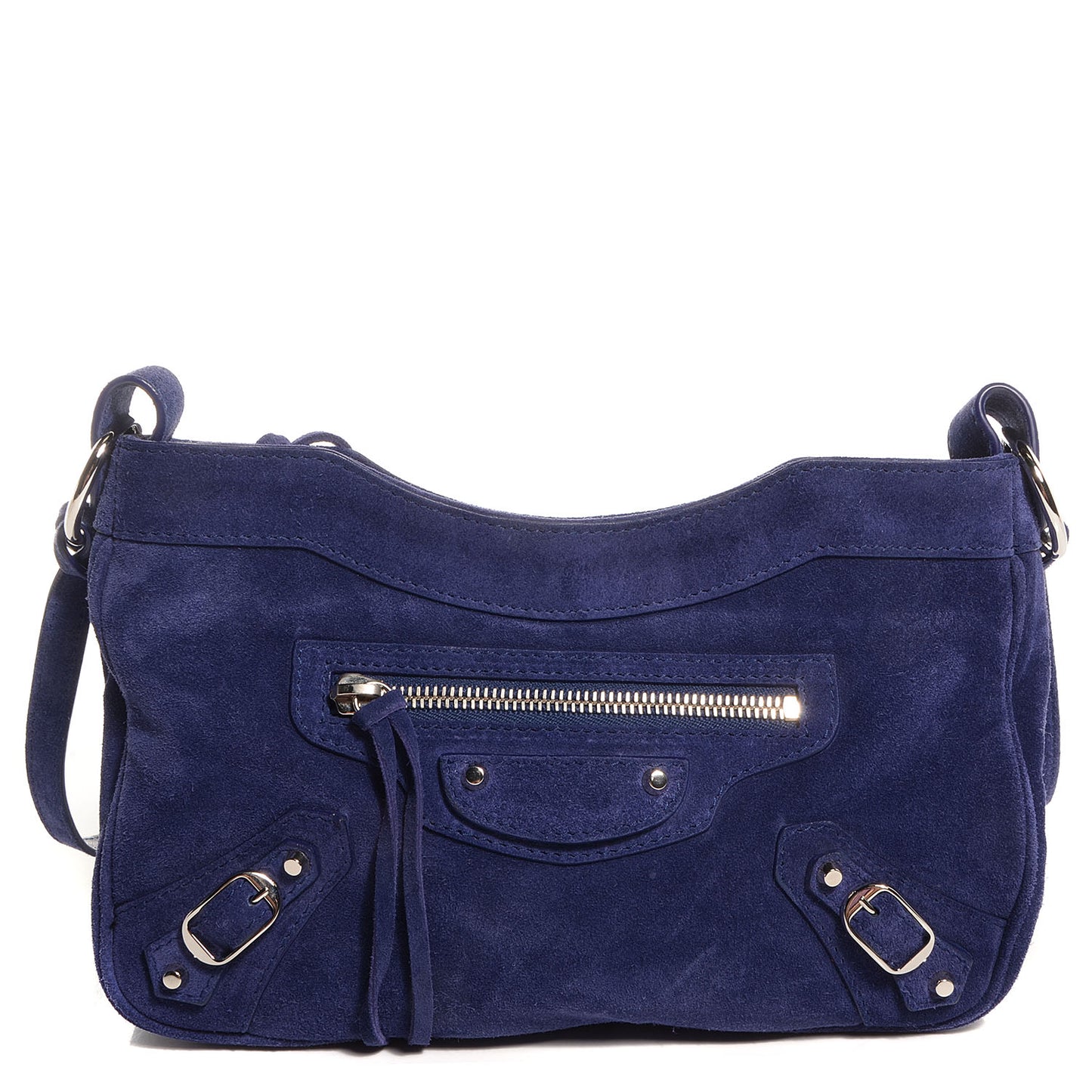 Baby Daim Suede Classic Hardware Hip Bleu Nuit