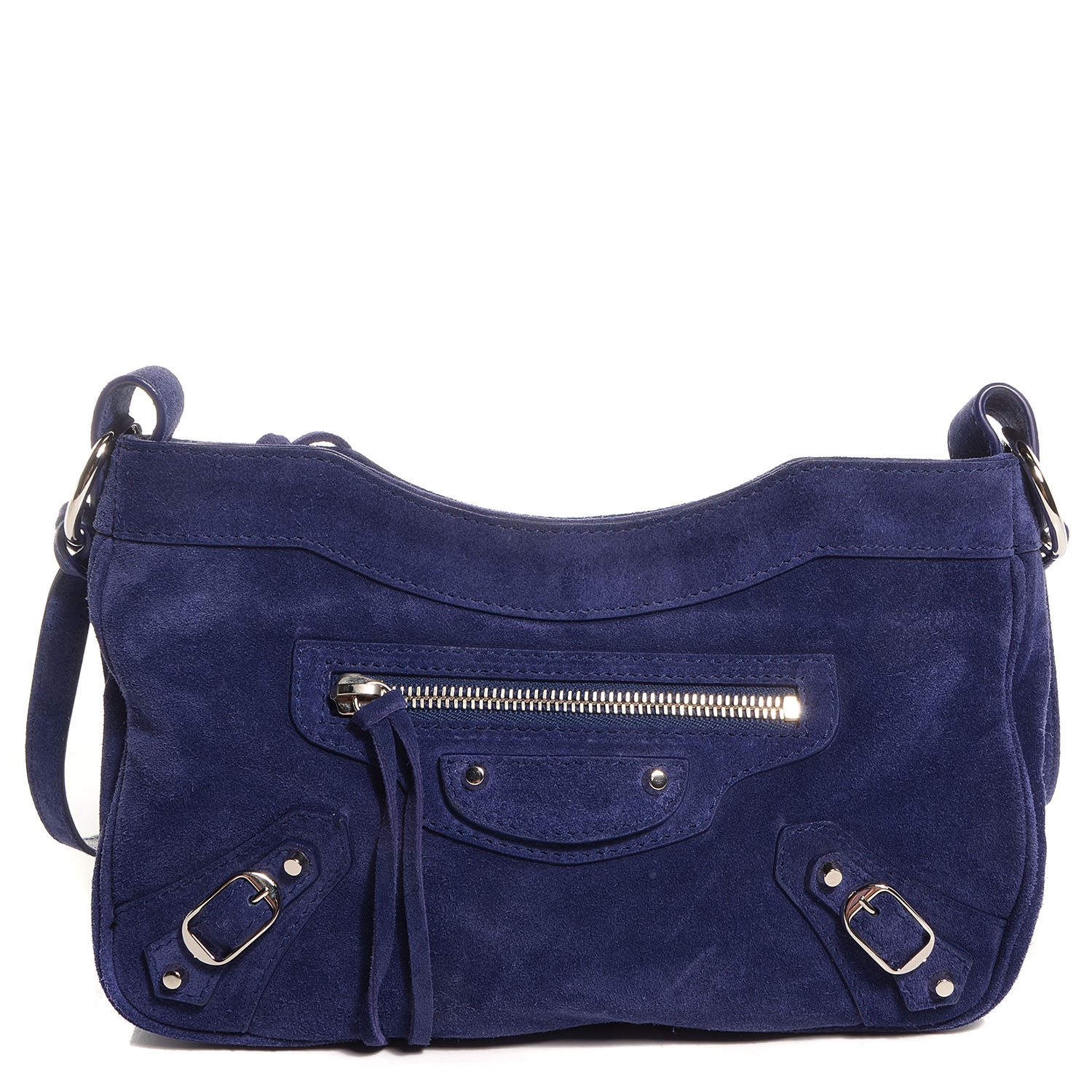 Balenciaga Baby Daim Suede Classic Hardware Hip Bleu Nuit 1 of 9