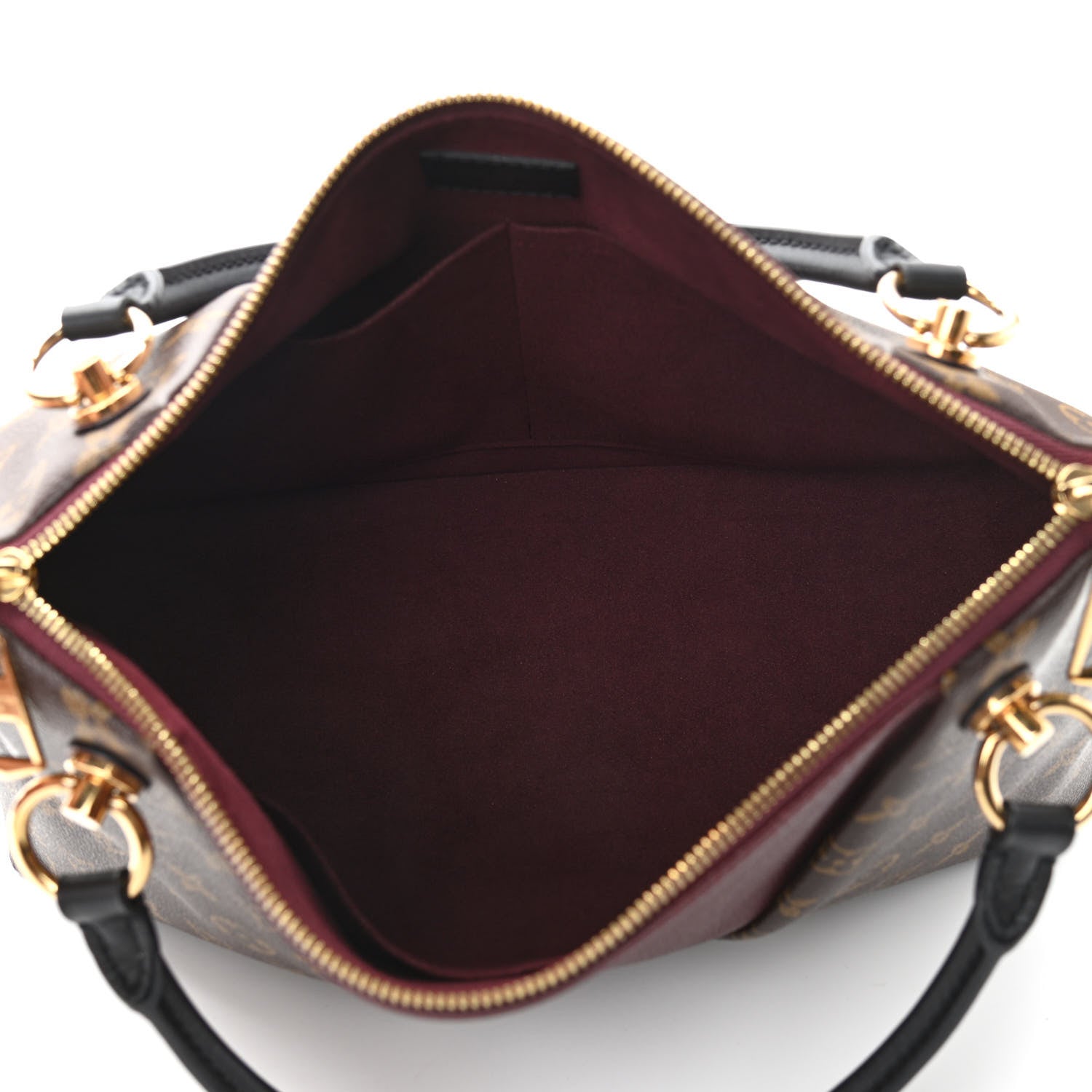 Louis Vuitton Monogram V Tote MM Bordeaux 5 of 10