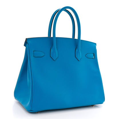 Hermes Epsom Birkin 30 Bleu Zanzibar 3 of 11