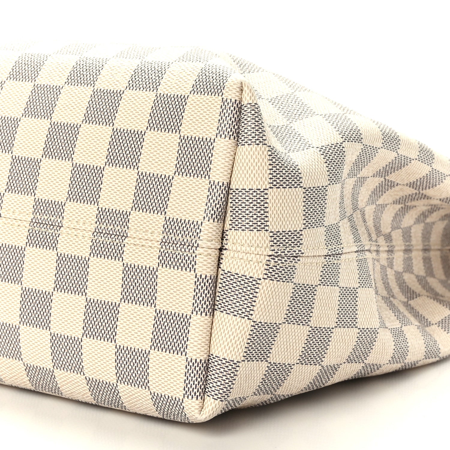 Louis Vuitton Damier Azur Graceful MM Rose Ballerine 8 of 8