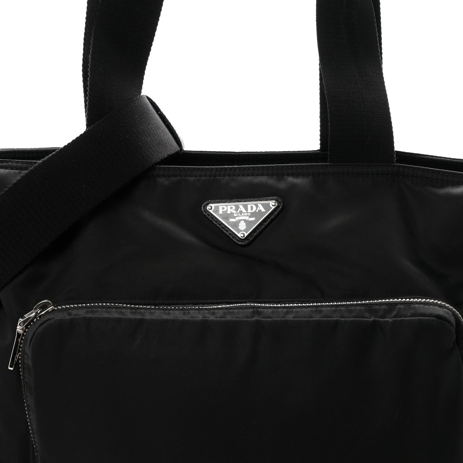 Prada Tessuto Nylon Vela Diaper Bag Black 11 of 13