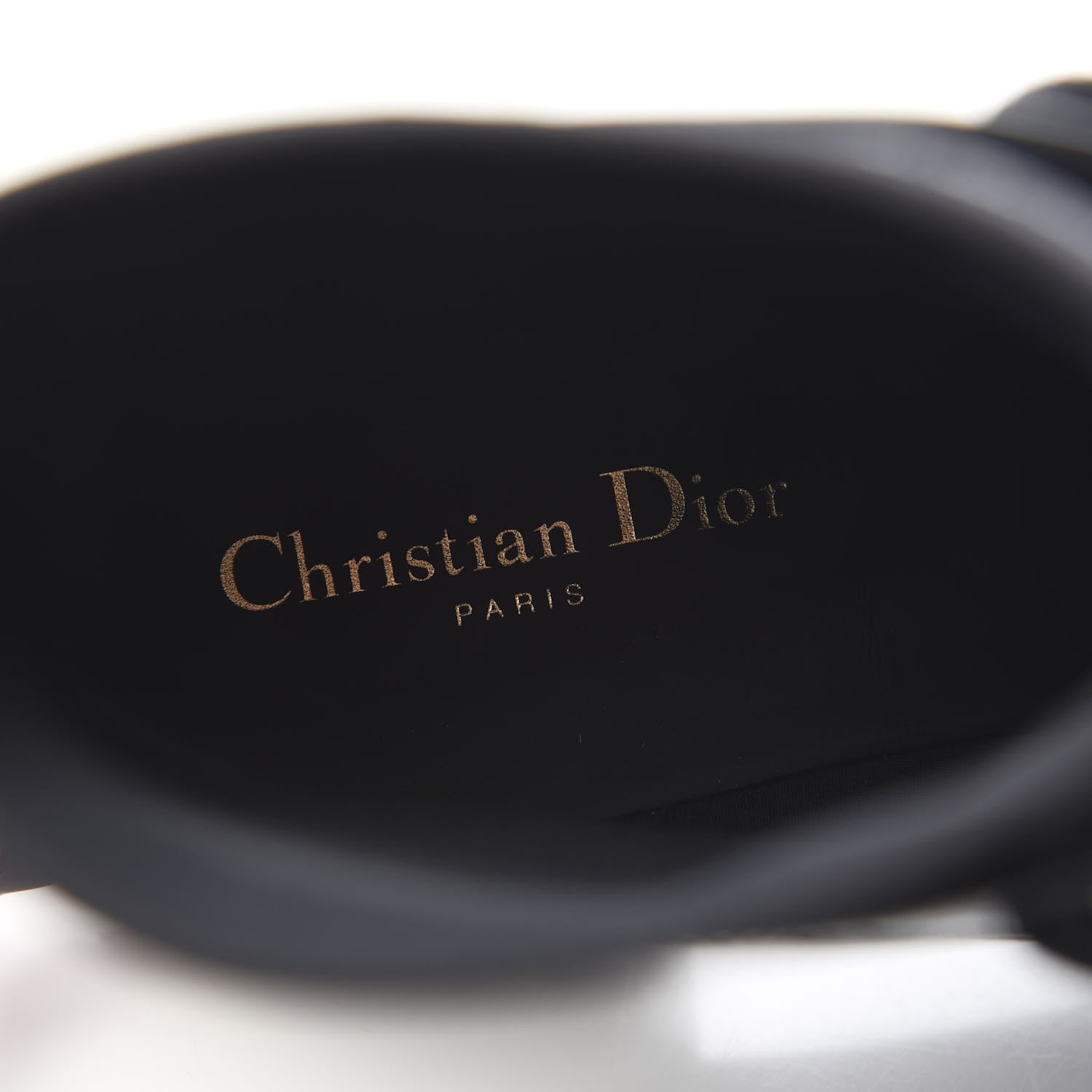 Christian Dior Calfskin D-Order Low Boot 40 Black White 7 of 9