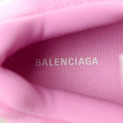 Balenciaga Fabric Mesh Womens Triple S Sneakers 37 Pink White 7 of 9