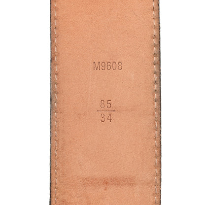 Louis Vuitton Monogram LV Initials 85 34 Belt 3 of 5