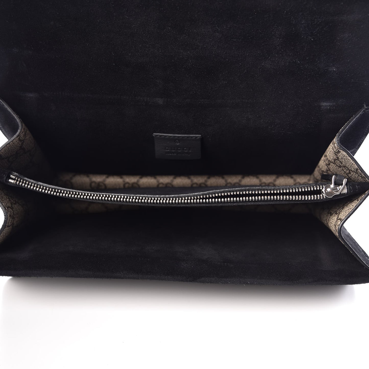 GG Supreme Monogram Small Dionysus Shoulder Bag Black