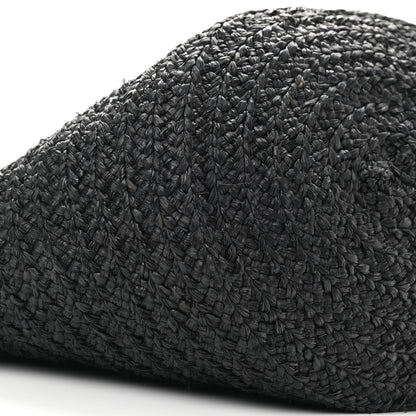 Saint Laurent Raffia Panier Bag Black 8 of 11