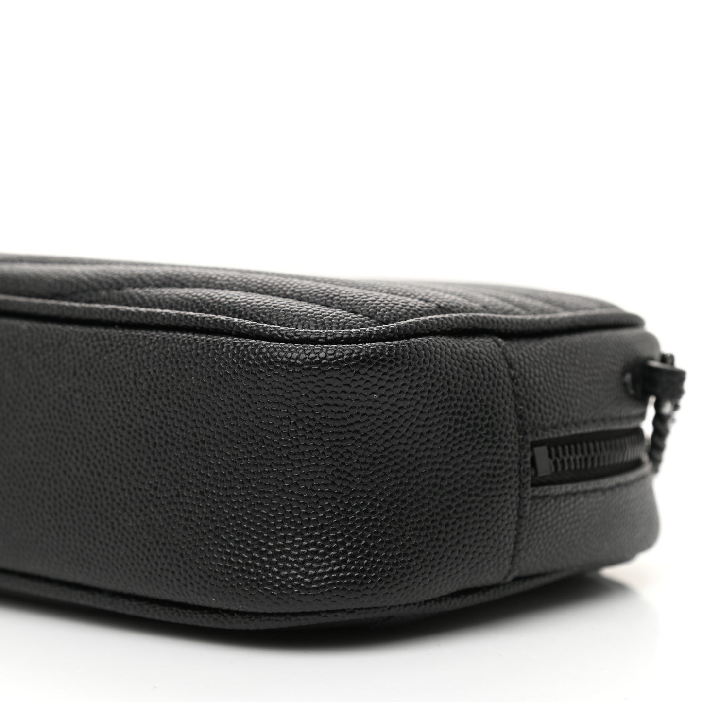 Grain De Poudre Matelasse Monochrome Monogram Mini Lou Camera Bag Black