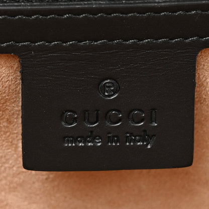Gucci Calf Hair Leopard Print Medium Sylvie Top Handle Bag Naturale Black 6 of 14