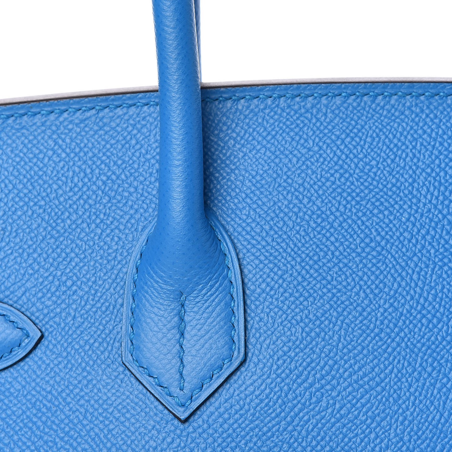 Epsom Birkin 30 Bleu Zanzibar