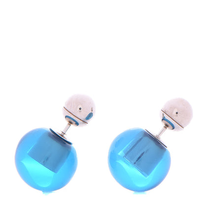 Christian Dior Mise En Dior Tribal Earrings Blue 1 of 6