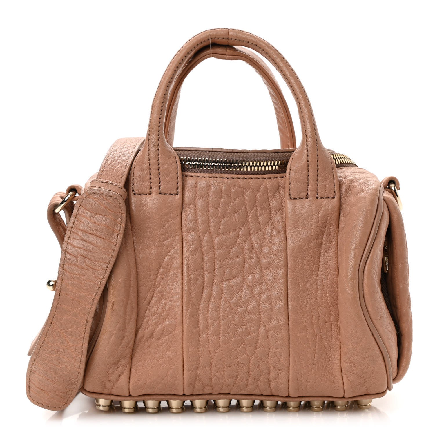 Alexander Wang Pebbled Lambskin Mini Rockie Truffle Gold Hardware 1 of 12