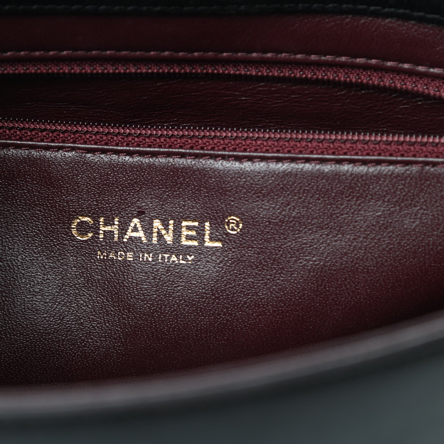Chanel Lambskin Quilted Medium Diamond CC Flap Black 6 of 19