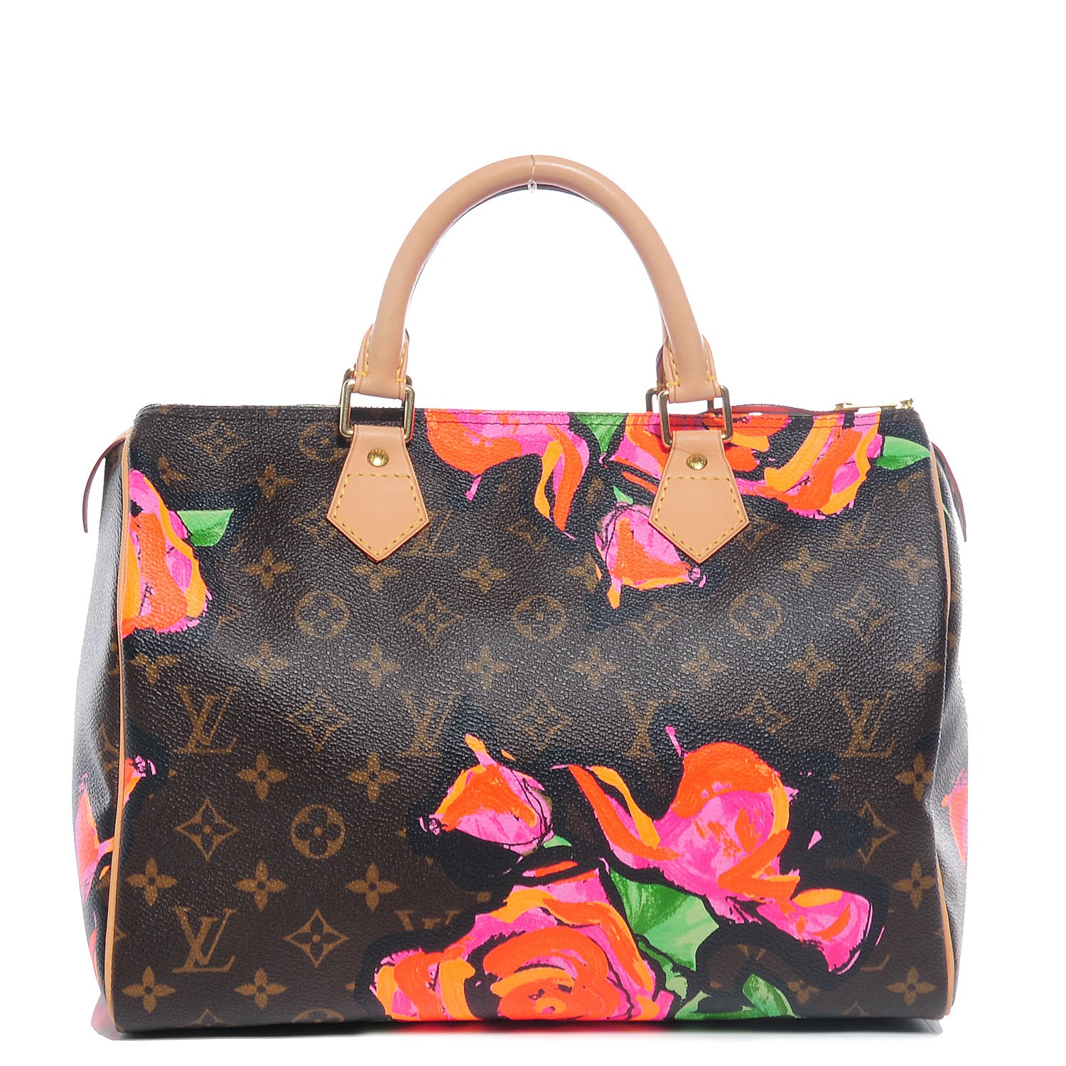 Louis Vuitton Monogram Roses Speedy 30 1 of 7