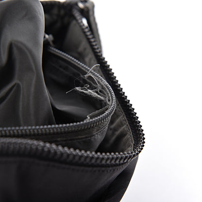 Prada Tessuto Nylon Flat Messenger Bag Grey 8 of 11