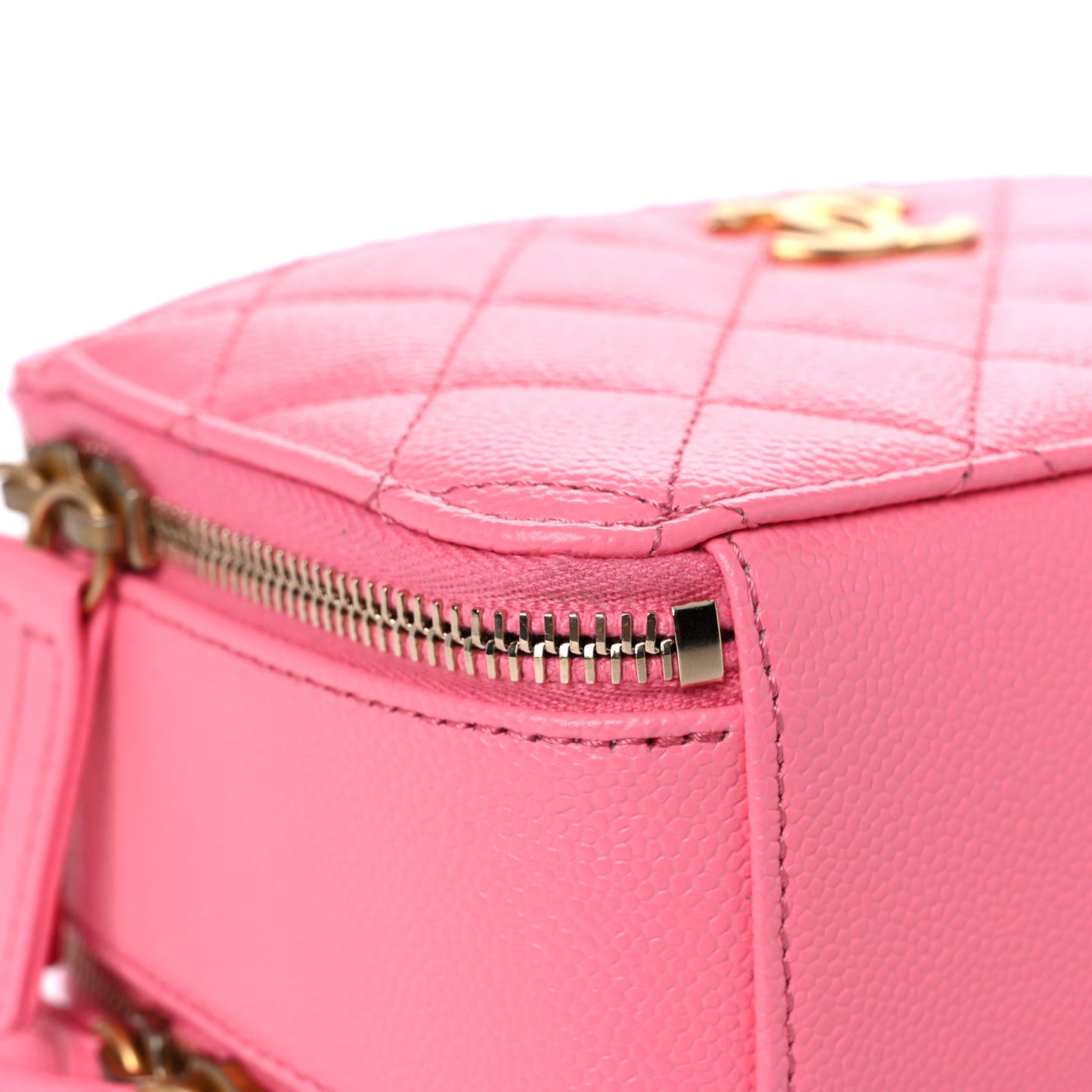 Caviar Quilted Pick Me Up Mini Vanity Case
