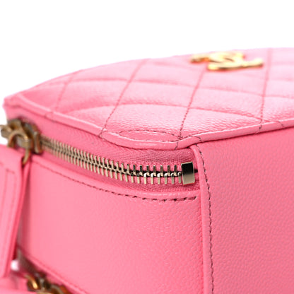 Chanel Caviar Quilted Pick Me Up Mini Vanity Case 9 of 13