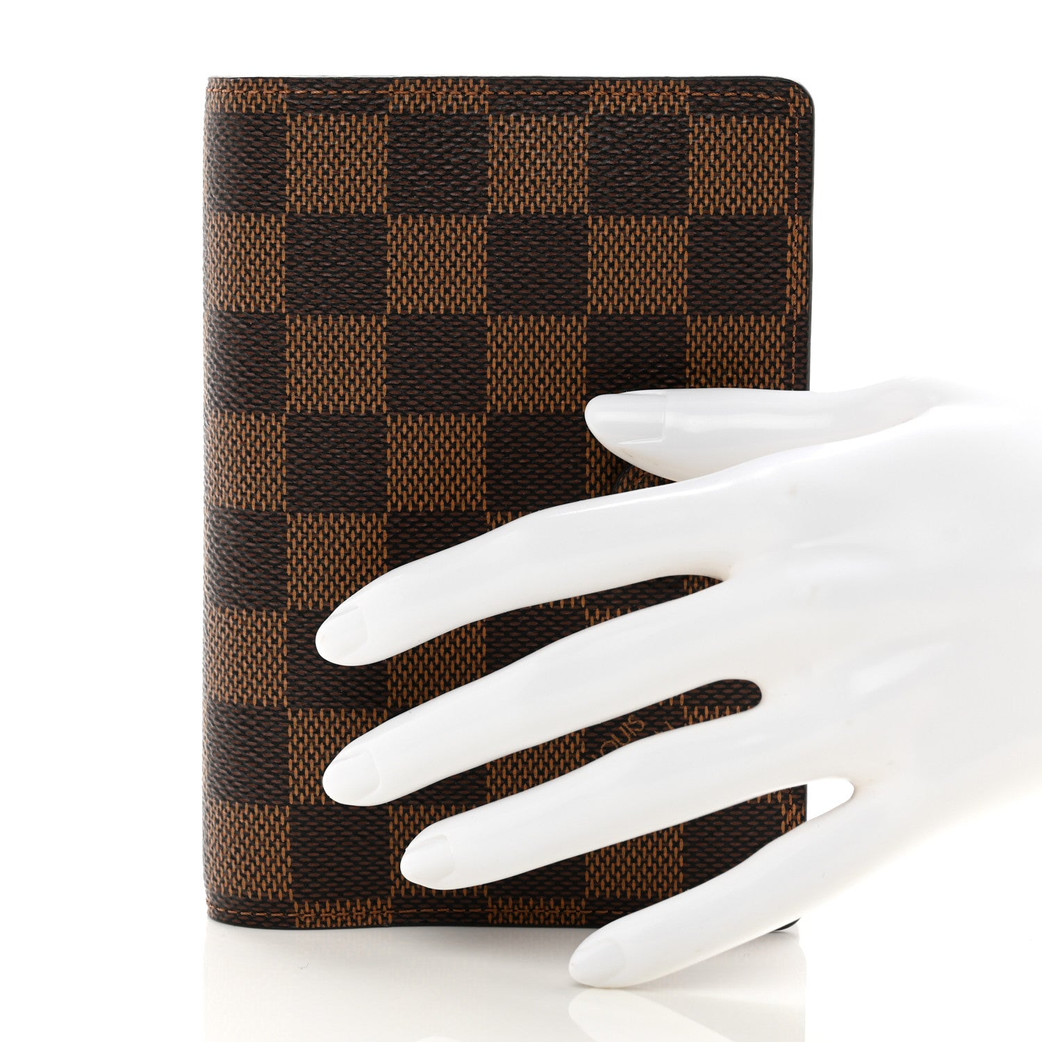 Louis Vuitton Damier Ebene Small Ring Agenda Cover 2 of 7