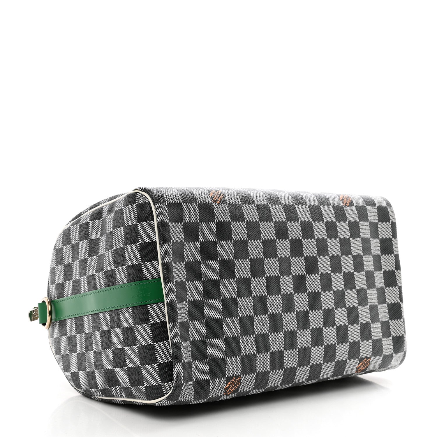 Louis Vuitton Damier Speedy Bandouliere 30 Black White 4 of 10