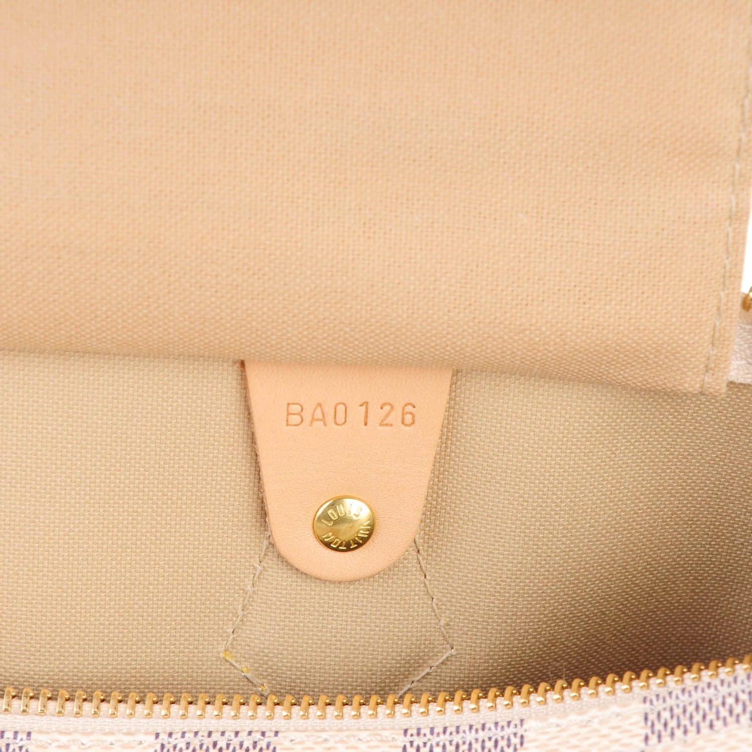 Louis Vuitton Damier Azur Speedy 35 7 of 7