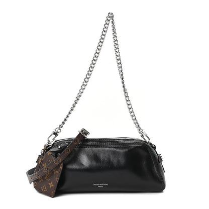 Louis Vuitton Lambskin Pochette Vibe Black 1 of 9