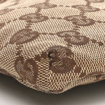 Gucci GG Monogram Double Pocket Belt Bag Dark Brown 10 of 10