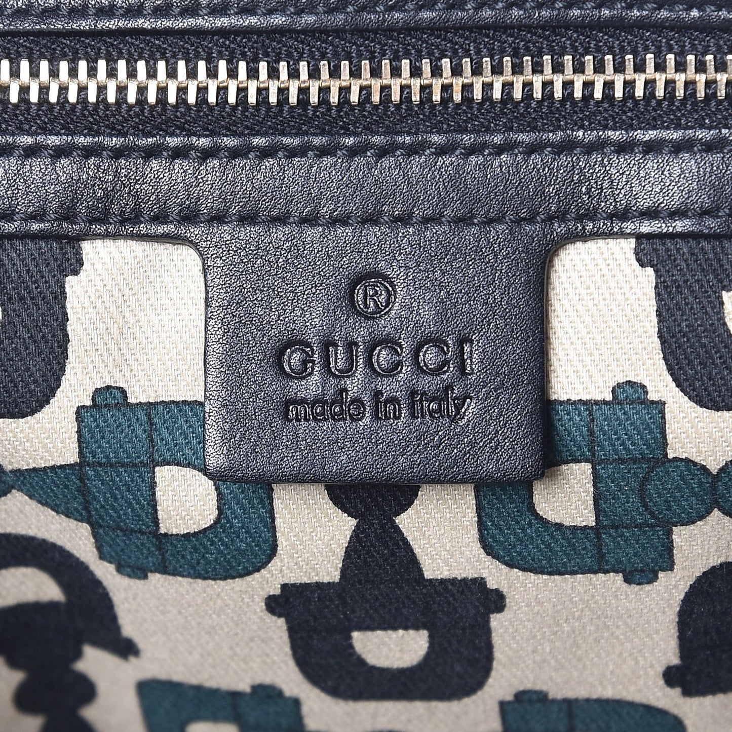 Guccissima Small Pelham Shoulder Bag Black