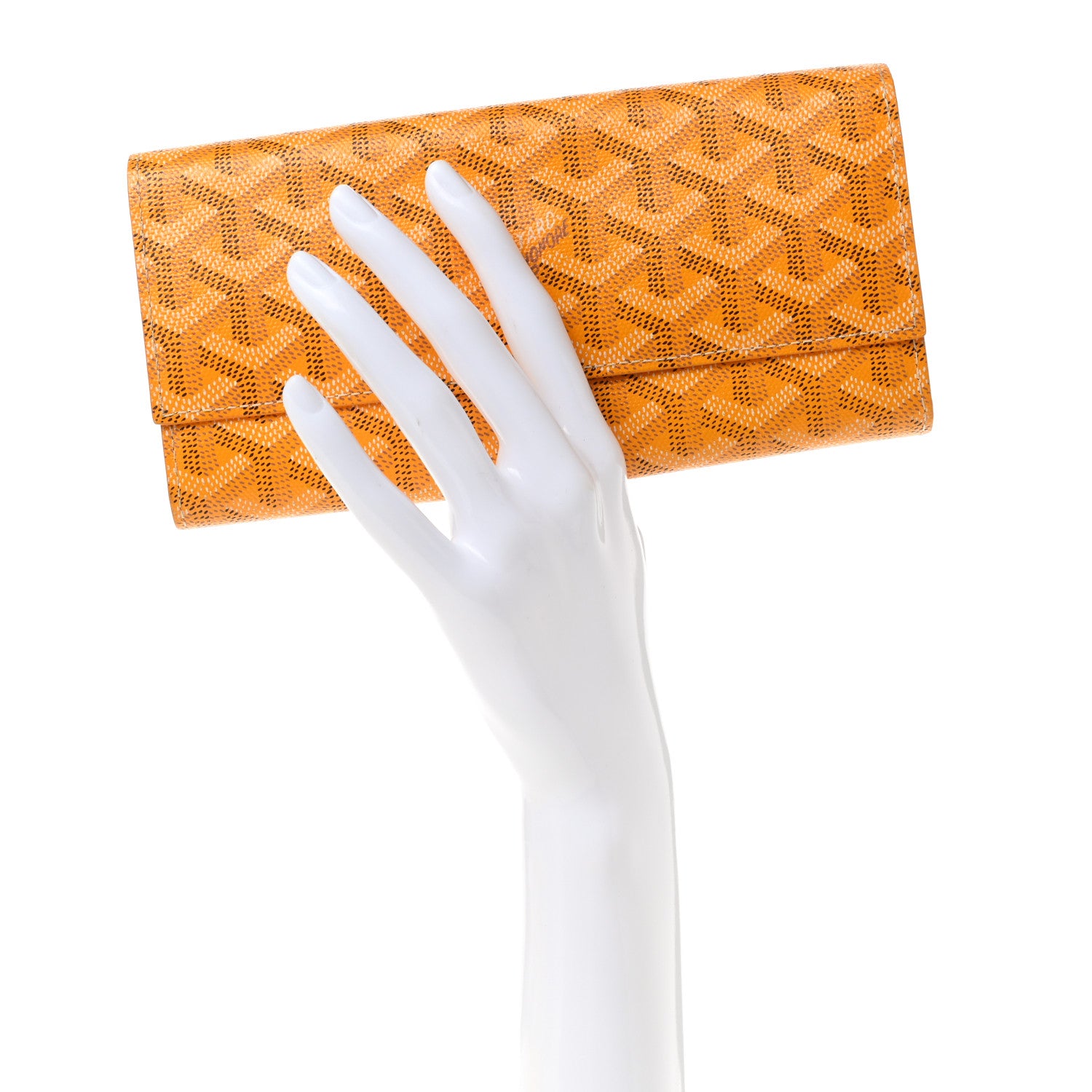 Goyard Goyardine Varenne Long Wallet Yellow 2 of 7