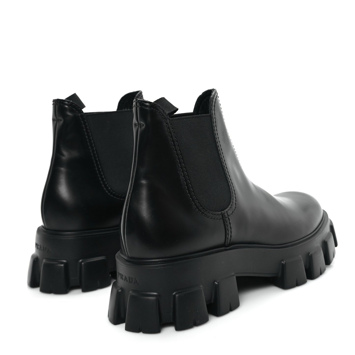Spazzolato Rois Mens Monolith Chelsea 55mm Ankle Boots 10.5 Black
