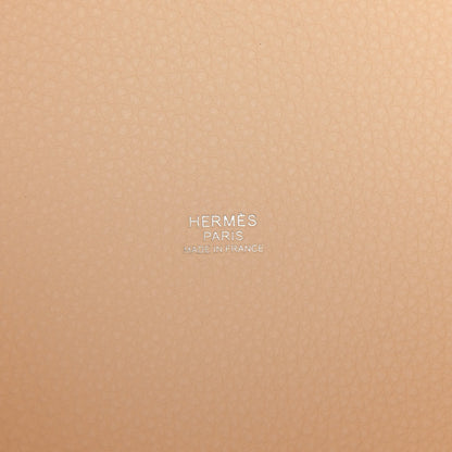 Hermes Taurillon Clemence Picotin Lock 22 MM Nata 6 of 15