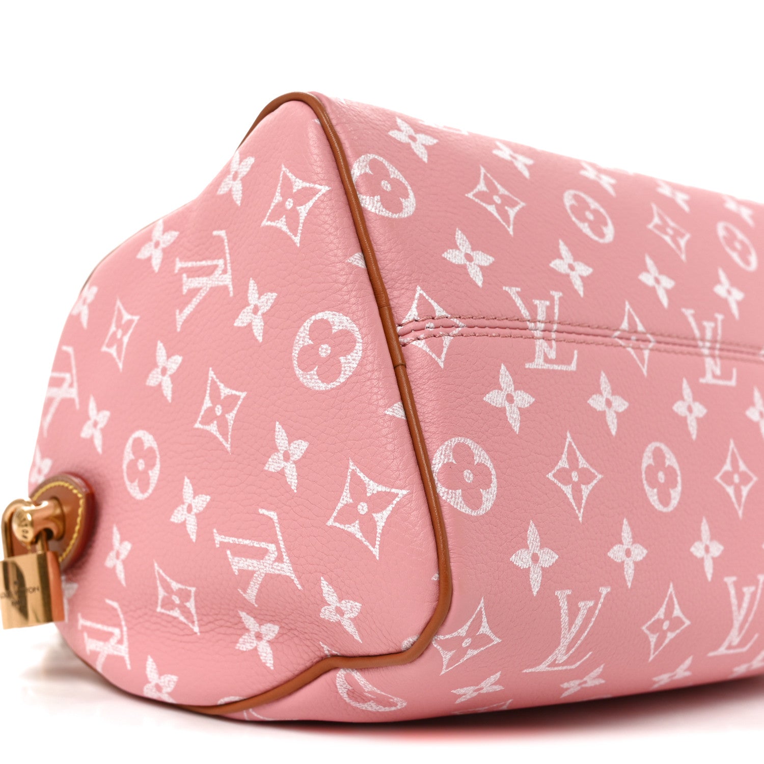 Louis Vuitton Calfskin Monogram Speedy P9 Bandouliere 25 Pink Sakura 9 of 11