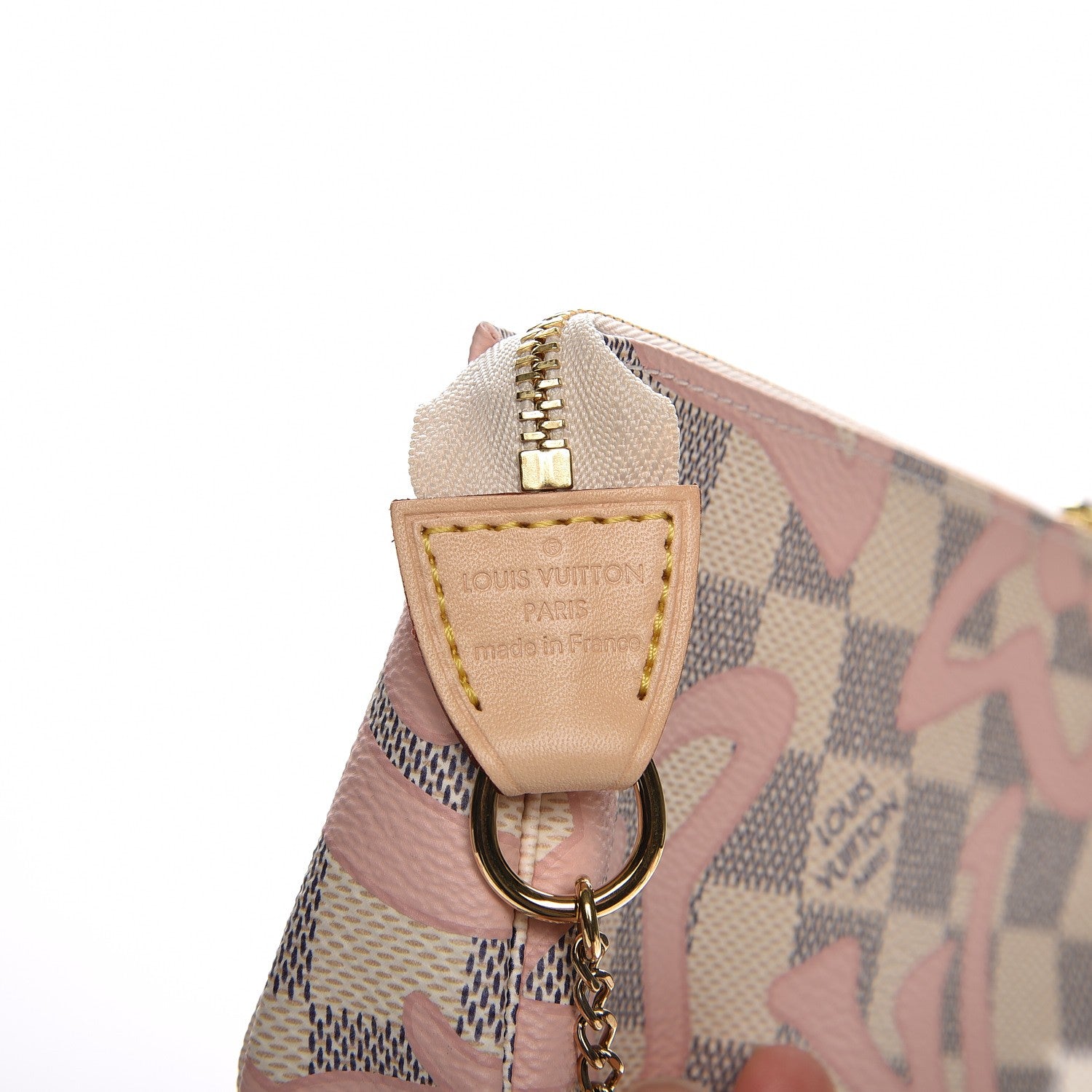 Louis Vuitton Damier Azur Tahitienne Mini Pochette Accessories 7 of 7
