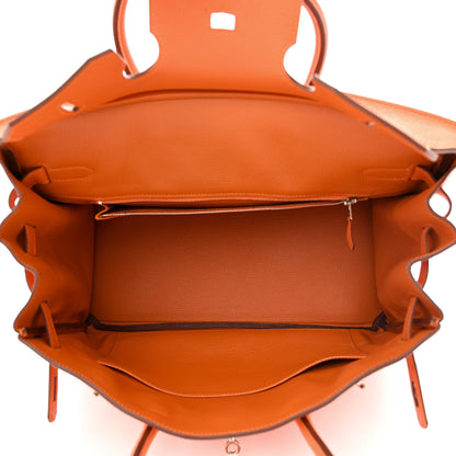 Hermes Togo Birkin 35 Orange 5 of 11