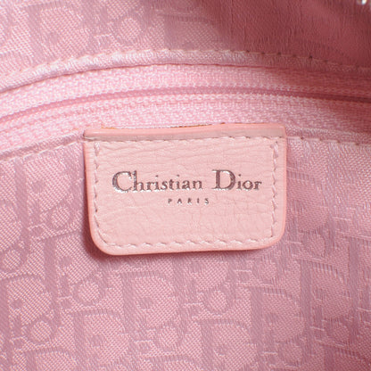 Christian Dior Leather Stitched Cannage Medium Lady Dior Pink 6 of 8