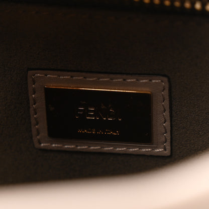 Fendi Vitello Seta Plexiglass Tortoise Medium Peekaboo Iconic Satchel Tortora 6 of 10