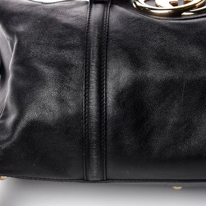 Gucci Calfskin Medium Britt Boston Black 16 of 25