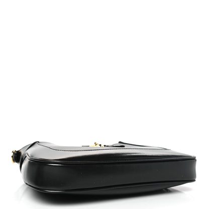 Gucci Boarded Dyana Lux Calfskin Small Jackie 1961 Hobo Black 4 of 9