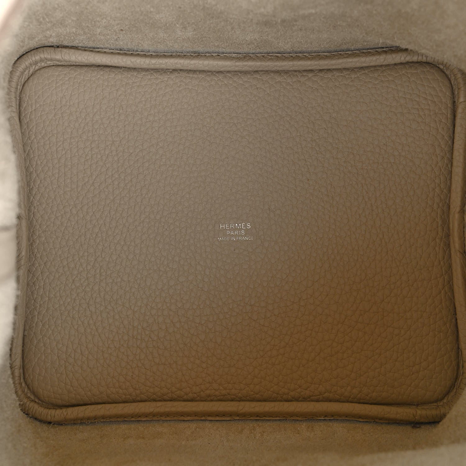 Hermes Taurillon Clemence Picotin Lock 22 MM Beton 5 of 12