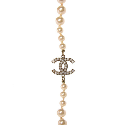 Chanel Graduated Pearl CC Long Necklace 4 of 6